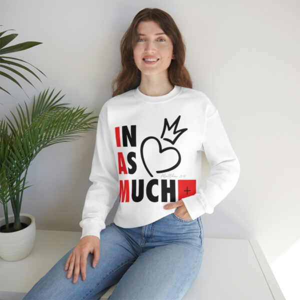 Inasmuch Sweatshirt - Wear Your Compassion & Inspire Action - Image 4