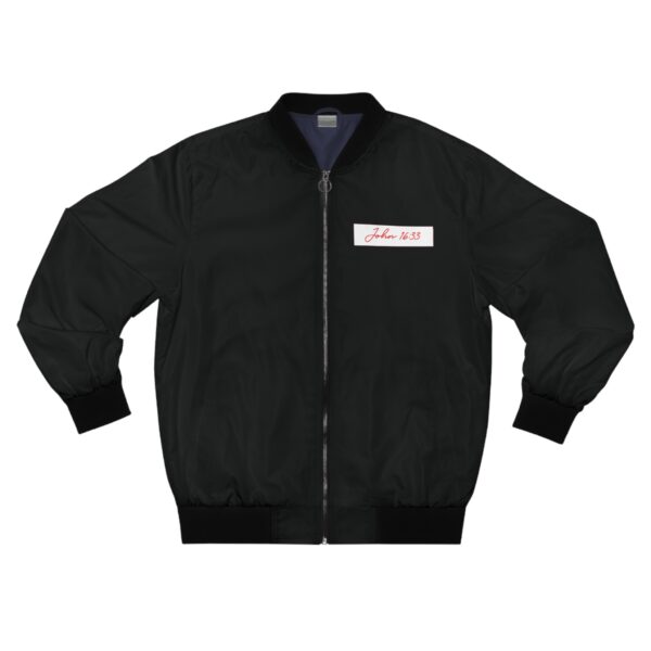"Battles and Blessings Windbreaker Jacket – Resilient Faithwear | Inspirational Streetwear for Men & Women" - Image 2